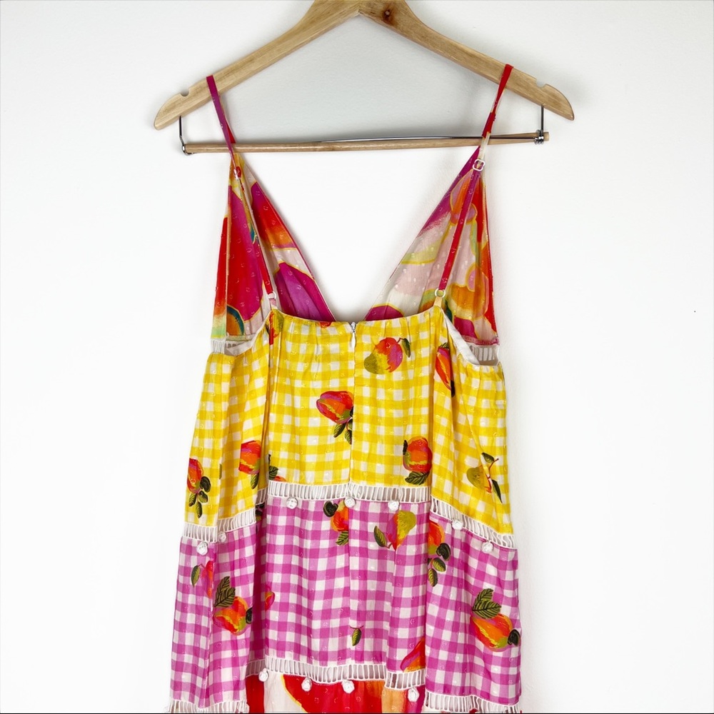 NWT | FARM Rio Mixed Picnic Maxi Dress - Picture 7 of 8